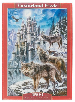 Пазл «Волки и замок»  1500 деталей