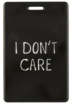 Чехол для карточек "I don t care" 