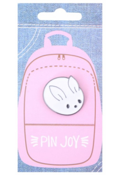 Значок Pin Joy Кролик круглый (металл) 