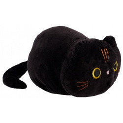 Мягкая игрушка "Котик черный"  28 х 17 см