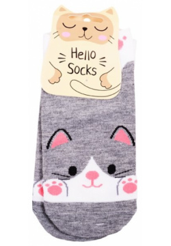 Носки Hello Socks Зверюшки с лапками (36 39) (текстиль) 