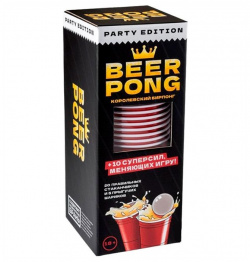 Настольная игра "Beer Pong  Королевский бирпонг"