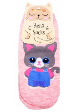 Носки Hello Socks Котик в кофточке (36 39) (текстиль) 
