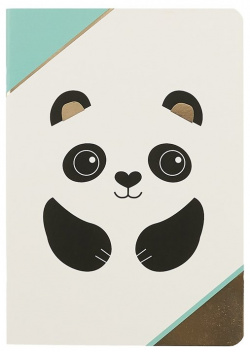 Тетрадь в клетку «Mint panda»  32 листа
