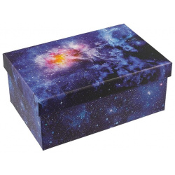 Подарочная коробка «Космос» средняя Упаковка подарка – дело непростое