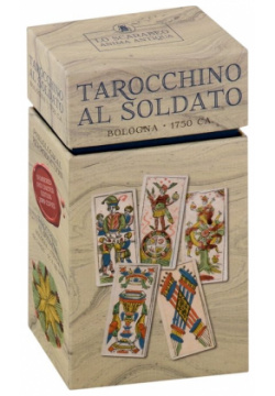 Tarocchino Al Soldato (62 Cards with Instructions) Аввалон Ло Скарабео 978 8865277485 