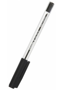 Ручка шариковая черная "TOPS 505 F" 1мм  прозрачный корпус SCHNEIDER
