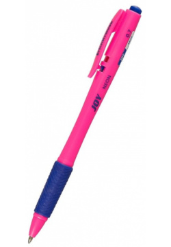 Ручка шариковая автоматическая «JOY Neon  Ultra Glide» синяя Erich Krause