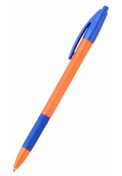 Ручка шариковая авт  синяя "R 301 Orange Matic&Grip" 0 7 ErichKrause
