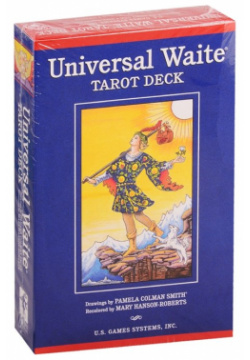 Universal Waite Tarot Deck (78 карт + инструкция) U S  Games Systems 978 1 57281 561 2
