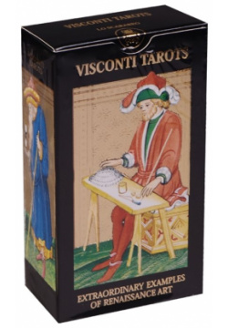 Таро Висконти / Visconti (78 карт с инструкцией) Аввалон Ло Скарабео 978 888395255 5 