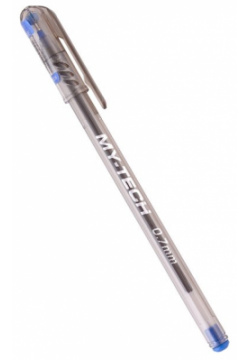 Ручка шариковая синяя "My Tech" 0 7мм  Pensan