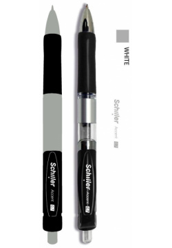 Ручка шариковая Schiller  Accent автоматическая черная 0 7 мм