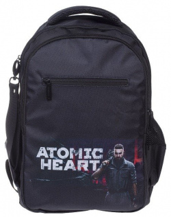 Рюкзак "Atomic Heart" 41*30*15см  полиэстер 2 отд 3 кармана светоотраж элементы