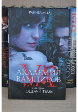 Академия вампиров  Книга 3 Поцелуй тьмы Эксмо 978 5 699 39444 9