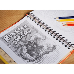 Sketchbook с уроками внутри  Рисуем комиксы Эксмо 978 5 699 93348 8