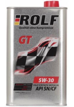 Моторное масло Rolf GT 5W 30  1 л
