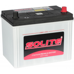 Автомобильный аккумулятор Solite 85 Ач обратная полярность D26L 95D26L