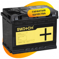 Автомобильный аккумулятор Switch 60 Ач обратная полярность L2 122 K11 S