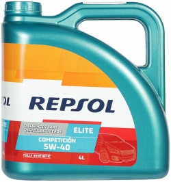 Моторное масло Repsol Elite COMPETICION 5W 40  4 л