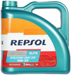 Моторное масло Repsol Elite Evolution Long Life 5W 30  4 л