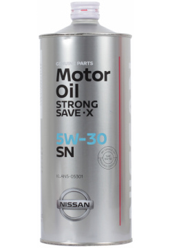 Масло моторное NISSAN SN STRONG SAVE X 5W 30 1л 