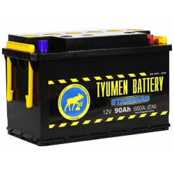 Грузовой аккумулятор Tyumen Battery Standard 90Ач п/п 