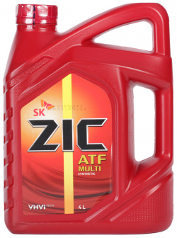 Трансмиссионное масло ZIC ATF Multi  4 л