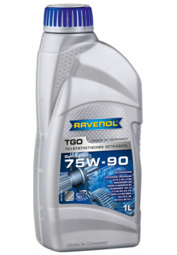 Трансмиссионное масло Ravenol TGO 75W 90  1 л