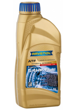 Масло трансмиссионное Ravenol ATF 5/4 HP Fluid 1л 