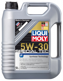 Моторное масло Liqui Moly Special Tec F 5W 30  5 л