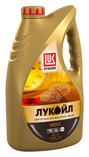 Моторное масло Lukoil Люкс 5W 40  4 л