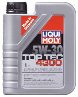 Моторное масло Liqui Moly Top Tec 4300 5W 30  1 л
