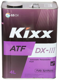 Трансмиссионное масло Kixx Dexron III ATF  4 л