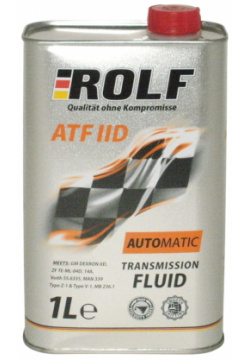 Масло трансмиссионное ROLF ATF IID 1л 