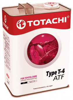Масло трансмиссионное TOTACHI ATF TYPE T IV 4л (art 4562374691025) 
