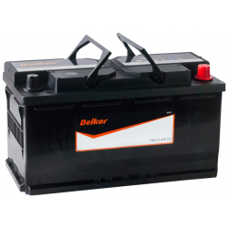 Автомобильный аккумулятор Delkor 100 Ач обратная полярность L5 60044