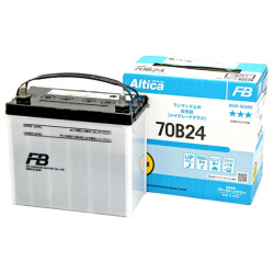 Автомобильный аккумулятор Furukawa Battery Altica High Grade 50 Ач обратная полярность B24L FB 70B24L