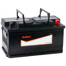 Автомобильный аккумулятор Delkor 80 Ач обратная полярность LB4 58039