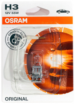 Автолампа OSRAM 64151 01B Лампа Original  H3 55 Вт 2900К 1 шт