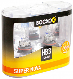 Автолампа BocxoD 80903CSN2BOX Лампа Hyper White+100  HB3 65 Вт 2 шт
