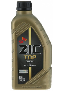 Моторное масло ZIC Top 5W 30  1 л