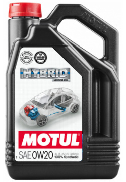 Моторное масло Motul Hybrid 0W 20  4 л