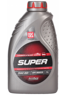 Моторное масло Lukoil Супер 5W 40  1 л