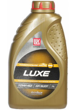 Моторное масло Lukoil Люкс 10W 40  1 л — это