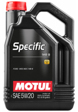 Моторное масло Motul Specific 948B 5W 20  5 л