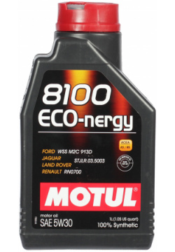 Моторное масло Motul 8100 Eco nergy 5W 30  1 л