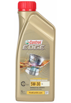 Моторное масло Castrol EDGE Titanium FST LL 5W 30  1 л
