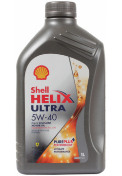 Моторное масло Shell Helix Ultra 5W 40  1 л