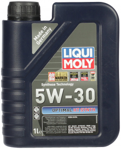 Моторное масло Liqui Moly Optimal HT Synth 5W 30  1 л
